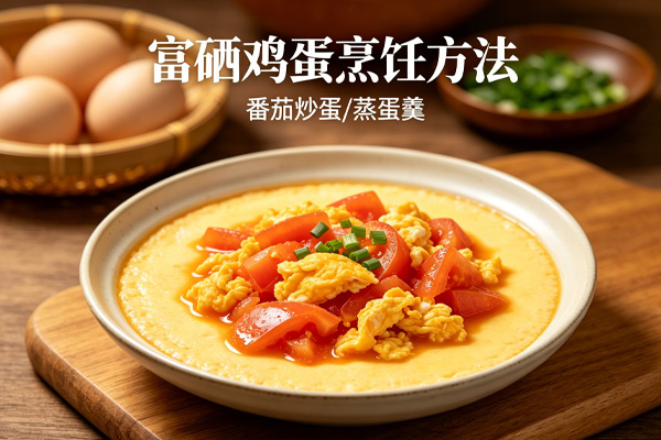 富硒鸡蛋的烹饪方法