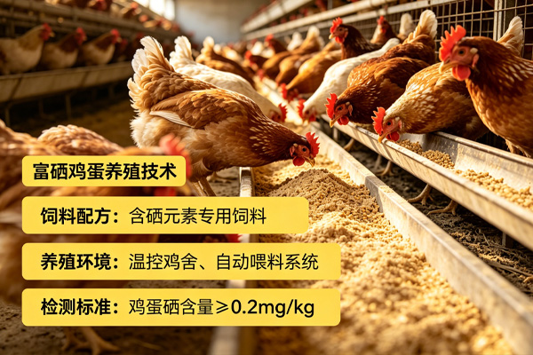 富硒鸡蛋的养殖技术